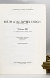 Birds of the Soviet Union, in six volumes, complete