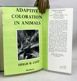 Adaptive Coloration in Animals