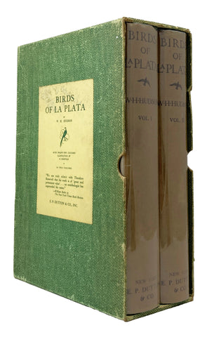 Birds of La Plata, in two volumes, housed in the original slipcase