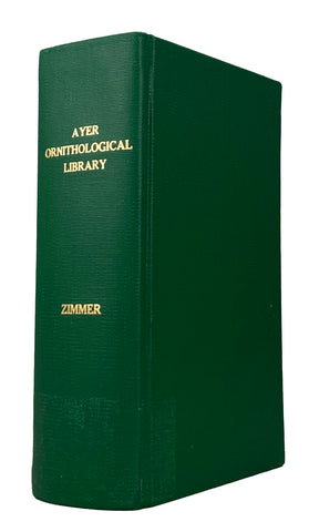 Catalogue of the Edward E. Ayer Ornithological Library, Parts 1-2 complete, in 1 thick volume.