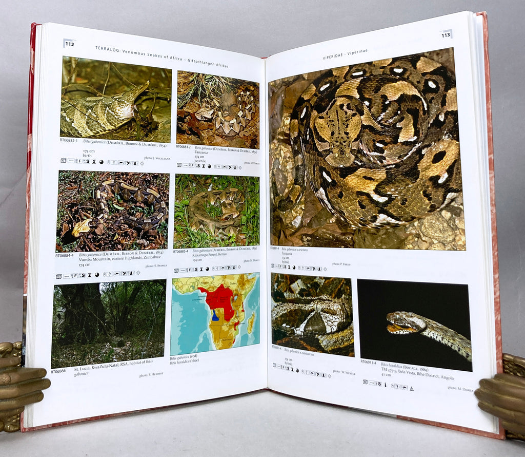 Venomous Snakes of Africa / Giftschlangen Afrikas – Natural History Books