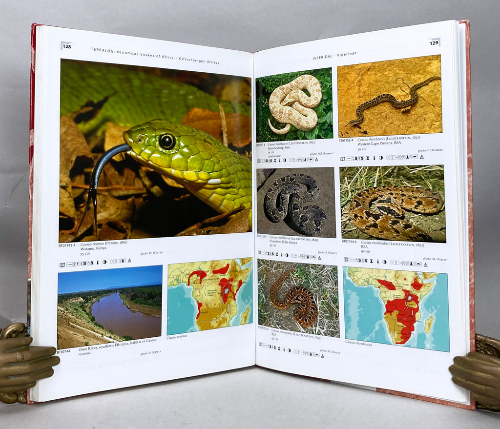 Venomous Snakes of Africa / Giftschlangen Afrikas – Natural History Books